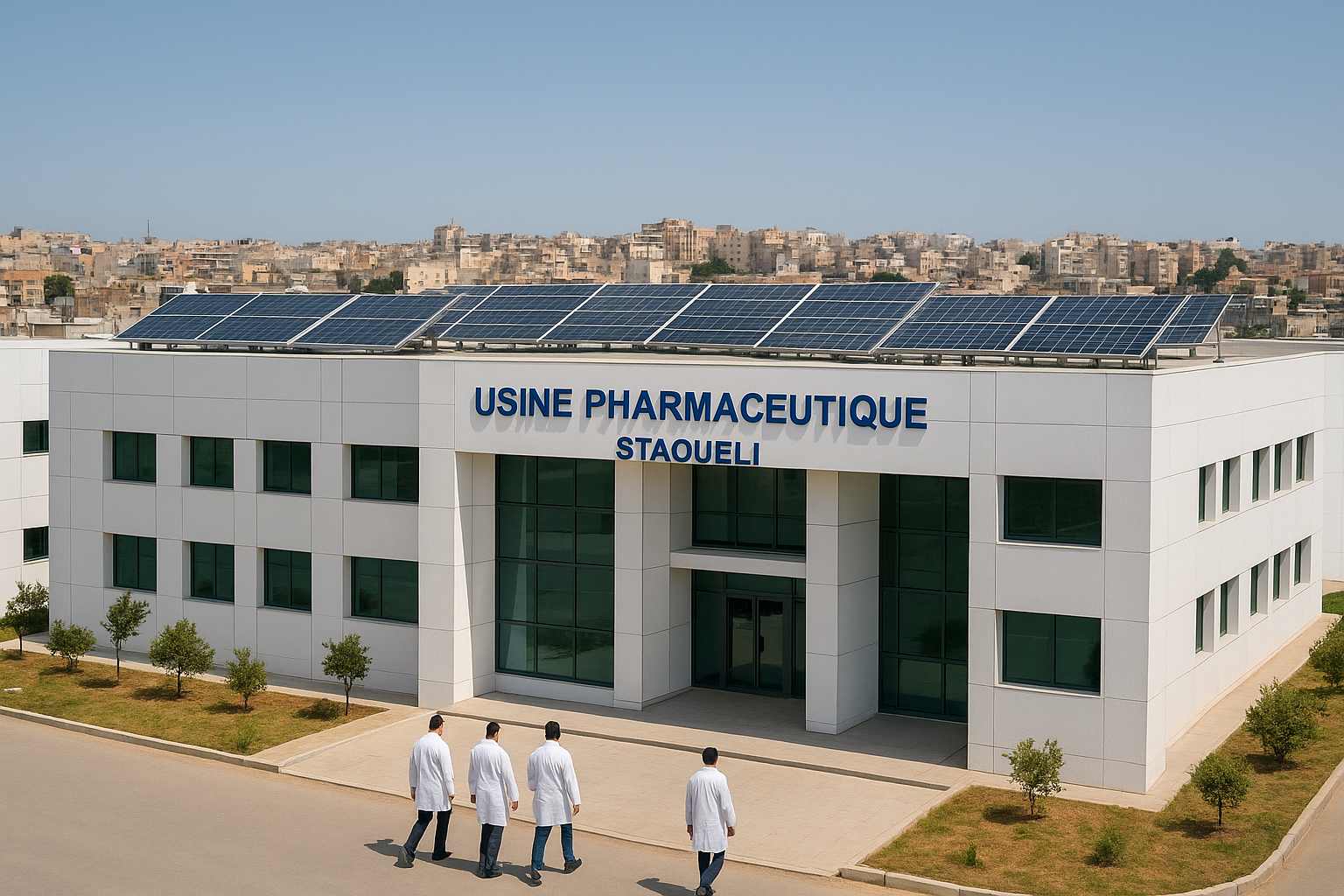 Image de couverture pour l’article "Découverte de l'usine hikma pharma algerie staoueli et ses innovations"