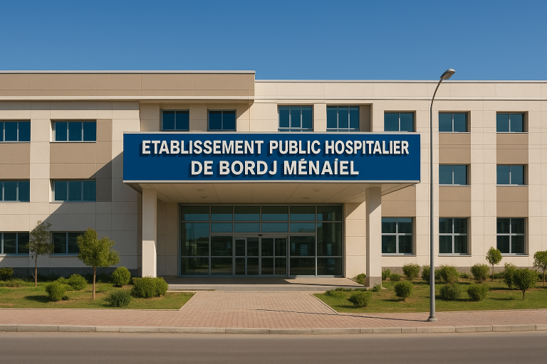 Image de couverture pour l’article "Les services et spécialités de l'eph de Bordj Ménaiel en 2024"
