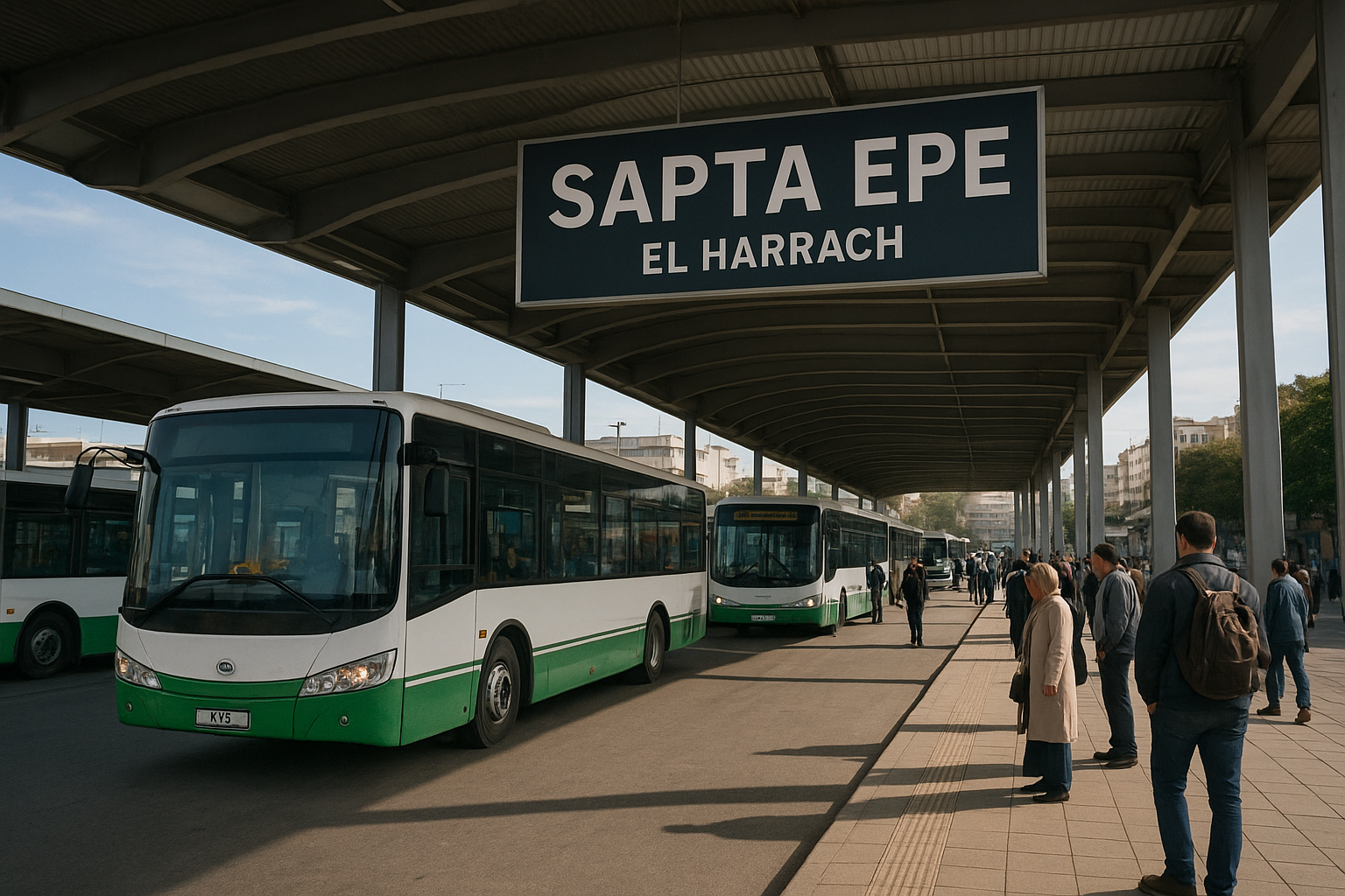 Image de couverture pour l’article "Sapta EPE El Harrach : transport fiable et accessible à Alger"