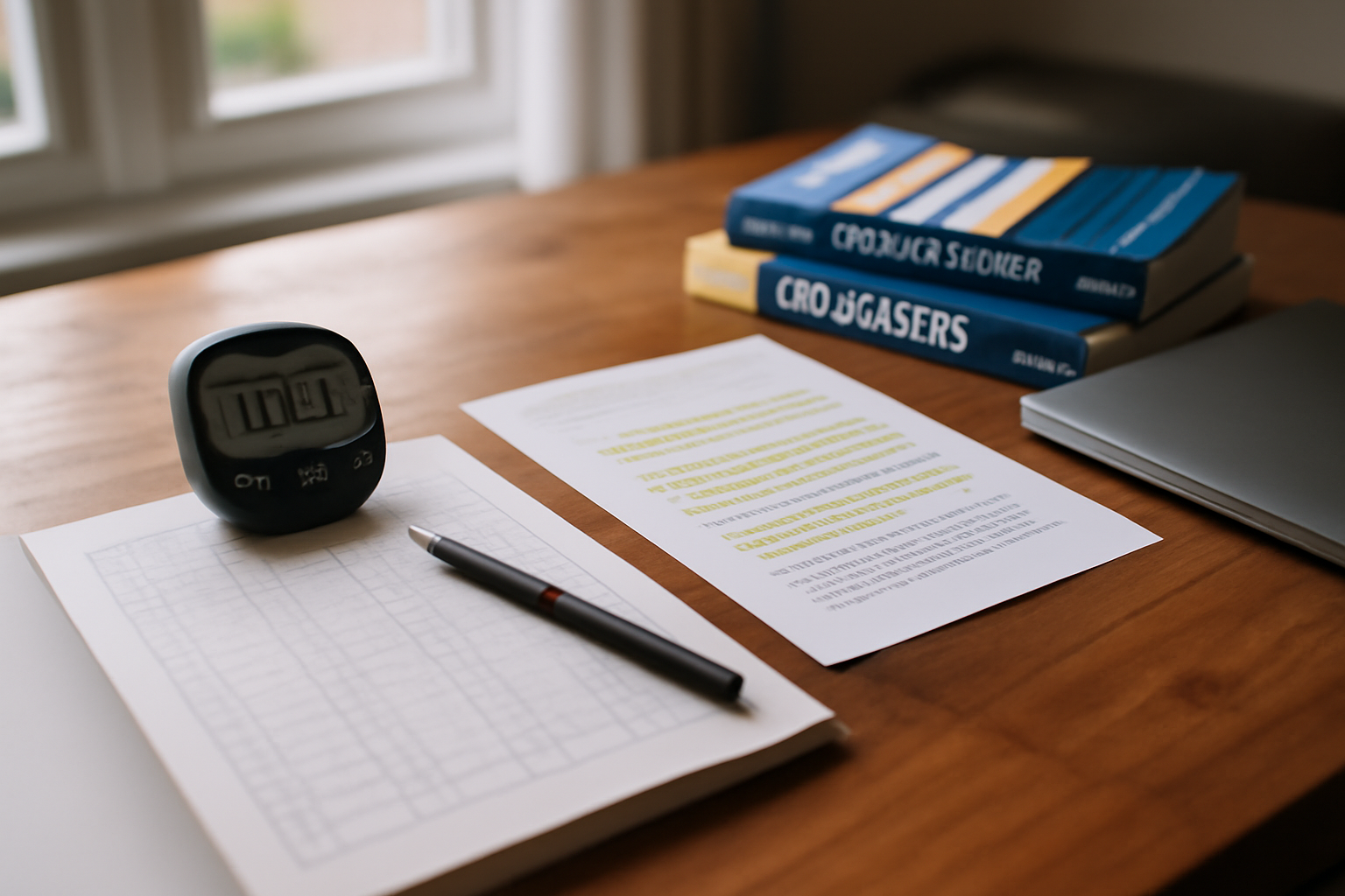 Entrainement Tage Mage sur table avec corrigé et chronomètre