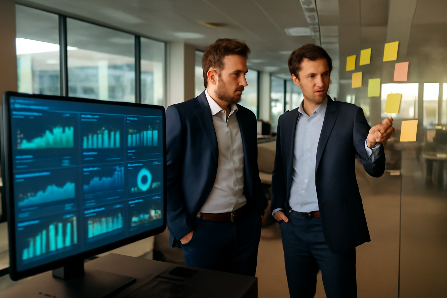 Métiers de la finance : professionnels en salle de marché et tableaux de bord