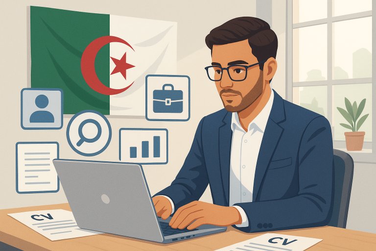 Image de couverture pour l’article "Comment bien démarrer votre recherche d’emploi en Algérie en 2026"