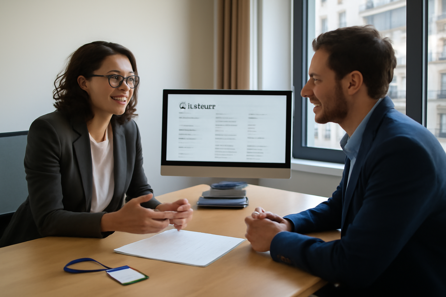 veepee recrutement : équipe RH et candidats devant un écran d’offres d’emploi