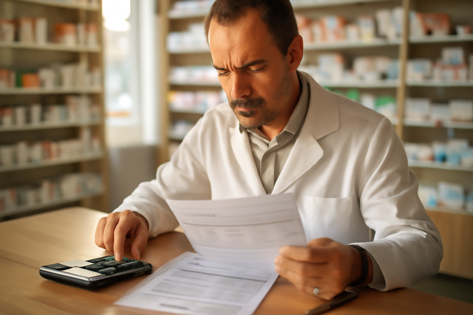 Salaire pharmacien : grille 2025 brut net