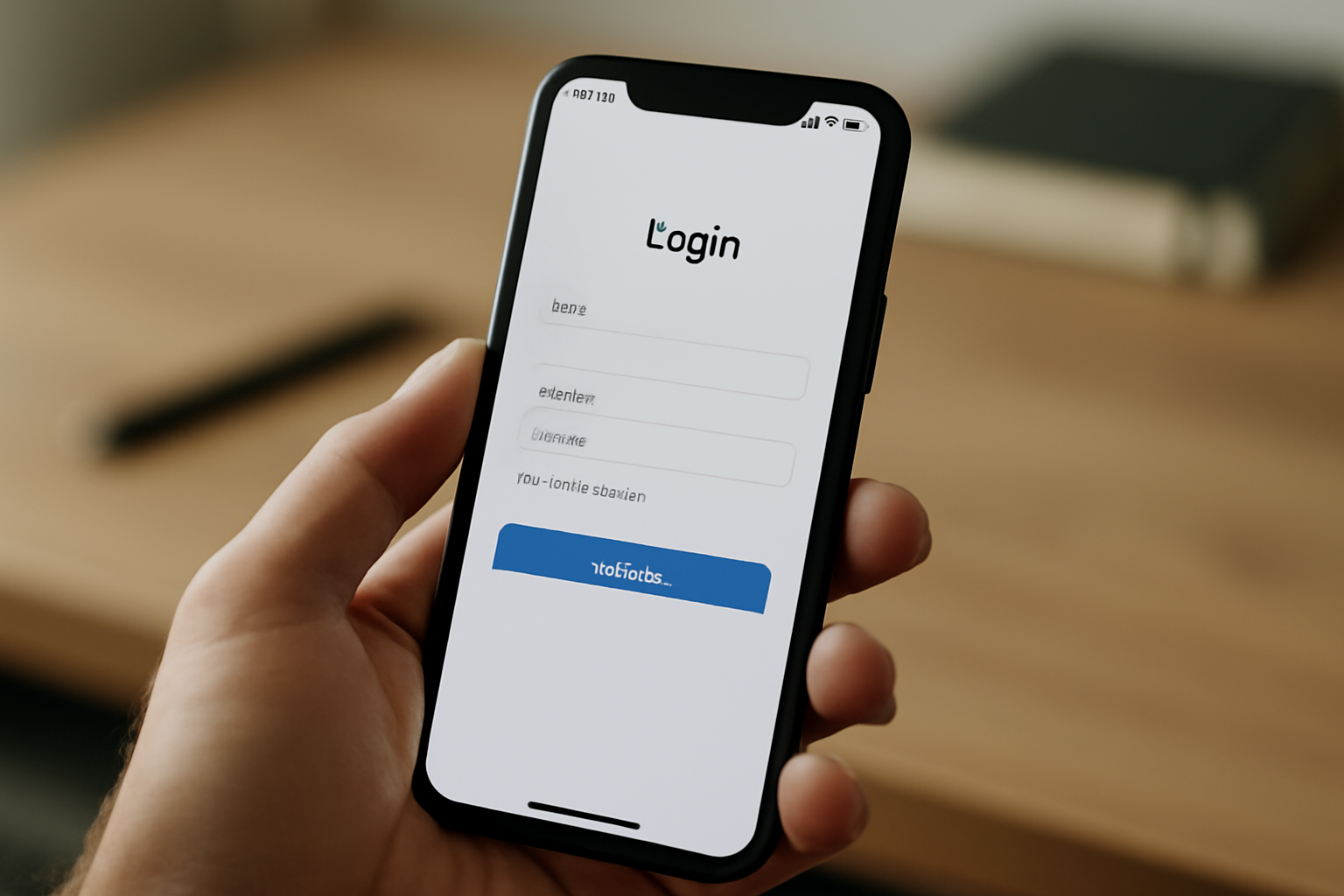 Écran de connexion avec option mot de passe oublié pour accéder au popina back office